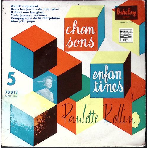 Paulette Rollin - Chansons Enfantines - 1956