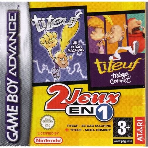 Titeuf Ze Gag Machine Et Titeuf Mega Compet Game Boy Advance