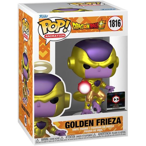 Figurine Funko Pop - Dragon Ball Super N°1816 - Golden Freezer - Métallique (84386)