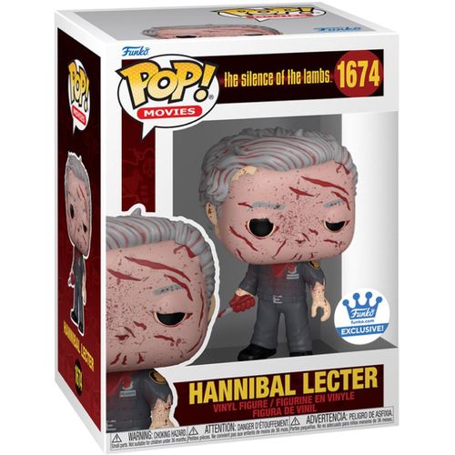 Figurine Funko Pop - Hannibal | Le Silence Des Agneaux N°1674 - Hannibal Lecter - Ensanglanté (82849)