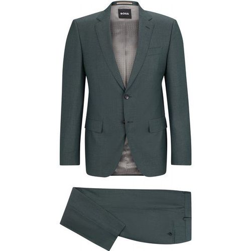 Costume Slim En Laine Vierge À Chevrons110