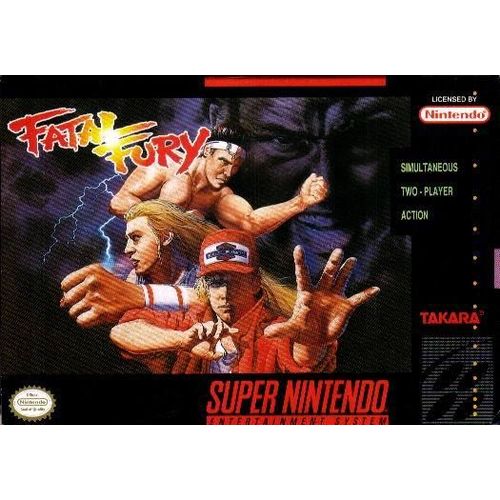 Fatal Fury (Version Us) Snes Super Nintendo