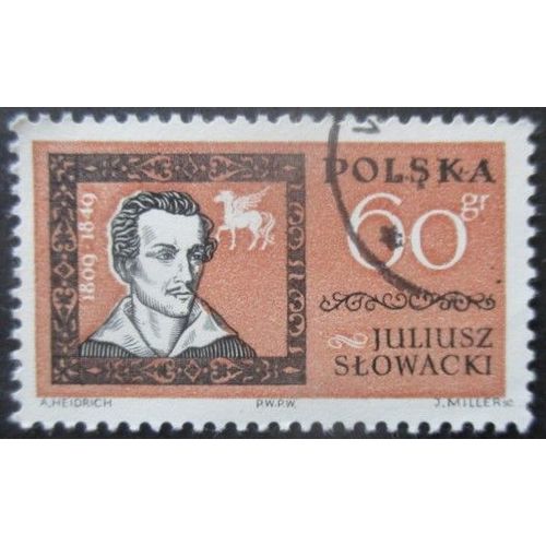 Pologne N°1173 Julius Slowacki Oblitéré