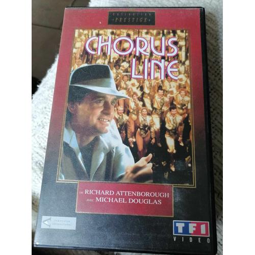 Cassette VHS chorus line collection prestige avec livret original