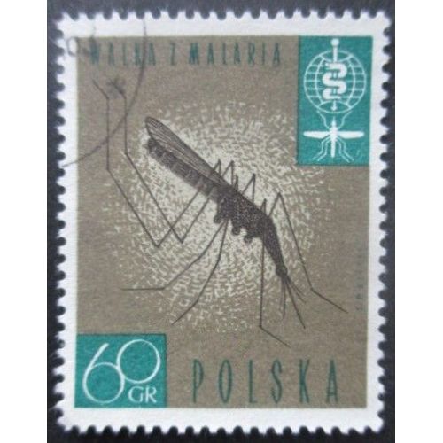 Pologne N°1206 Paludisme Oblitéré