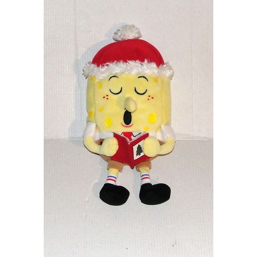 Bob L'éponge Ty Jungle Bells Noël Doudou Peluche Spongebob Viacom
