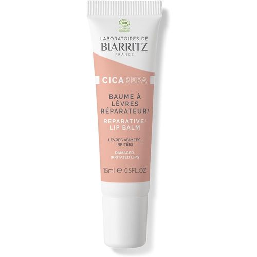 Baume À Lèvres Réparateur Cica Repa-Certifié Bio-Pour Lèvres Irritées Et Abîmées-Enfants & Adultes-15 Ml-Fabriqué En France 