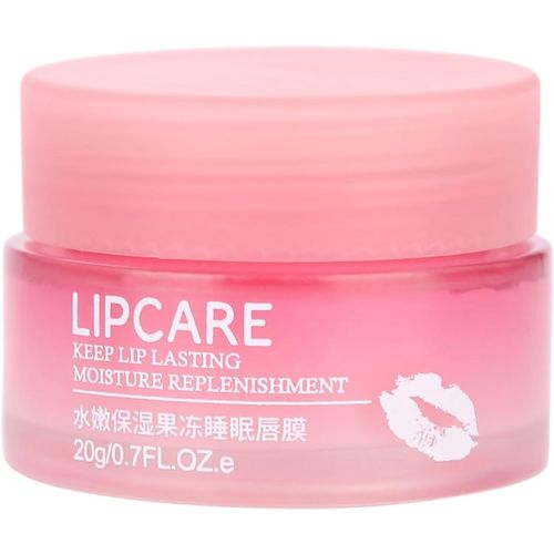 Hydratant Pour Les Lèvres Pour Le Soin Des Lèvres,Masque Pour Les Lèvres À La Fraise,Baume À Lèvres Hydratant Masque Pour Les Lèvres De Nuit,Baume Réparateur Pour Les Lèvres,Masque Repulpant Pour 