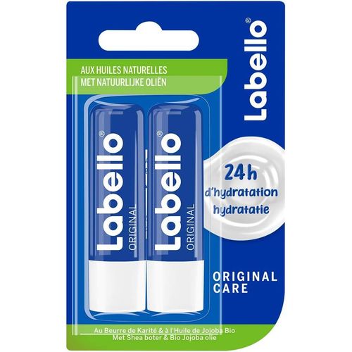 Original,Baume À Lèvres Enrichi En Huiles Naturelles Et À La Texture Onctueuse,Soin Des Lèvres Hydratation Longue Durée Pendant 24h 