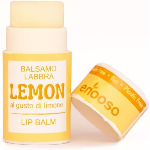 Baume À Lèvres Hydratant Et Repulpant-10 Ml-Baume À Lèvres Citron-Vitamine E Pour Peaux Sèches Et Gercées-Baume À Lèvres Bio Réparateur Et Bio-100% Naturel Sans Plastique Vegan 