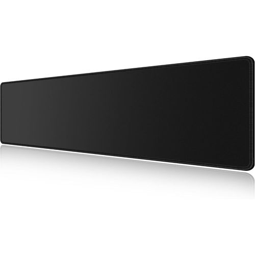 XXL Noir Tapis de Souris 100x30x0,3cm,Grand Gaming Mouse Pad Ordinateur Office Table Mat (1000x300x3mm)
