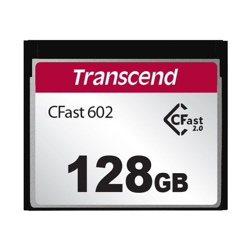 Transcend CFast 2.0 CFX602 - Carte mémoire flash - 128 Go - CFast 2.0