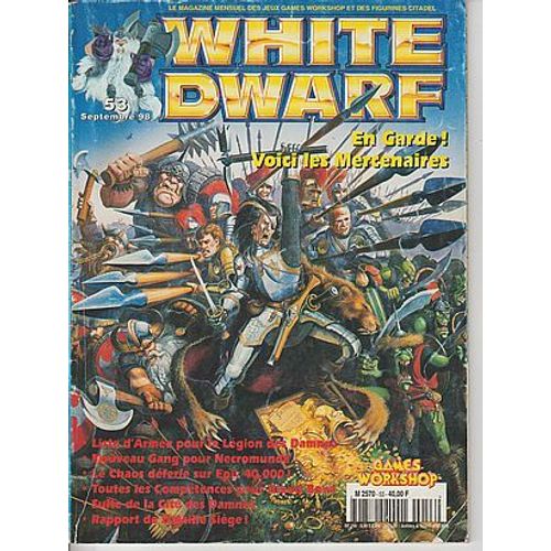 Magazine Workshop White Dwarf N°53 Septembre 1998