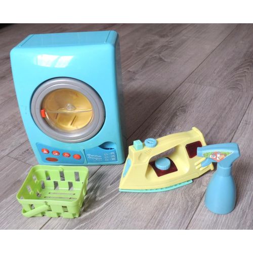 Mini Electromenager : Le Lave Linge Et Le Fer A Repasser
