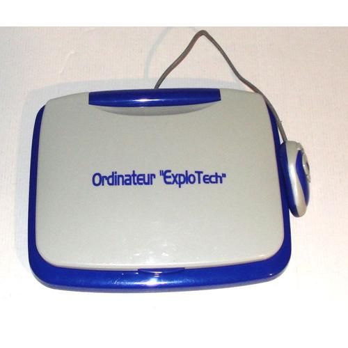 Ordinateur Enfants Explotech Jouet Educatif Clavier Azerty