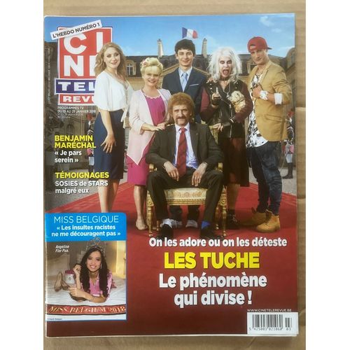 Ciné Télé Revue N 3 - 18/01/2018 - Les Tuche, Miss Belgique, Benjamin Maréchal, Gary Oldman, Michèle Bernier, Jeff Bezos…