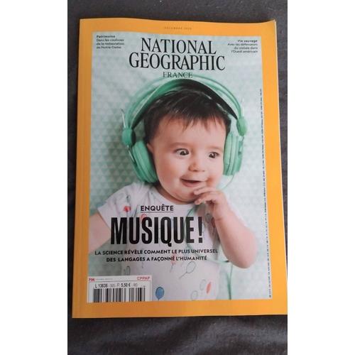 Revue Enquête Musique National Geographic N°303