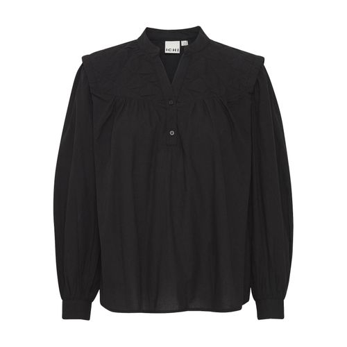 Tee Shirt Manches Longues Ichi Ihquilty Ls Noir