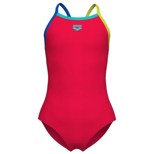 Maillot De Bain 1 Pièce Arena Girl S Arena Swimsuit Light Drop Solid Rouge
