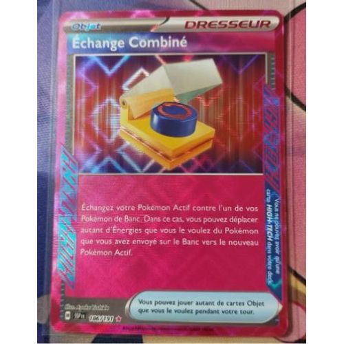 Pokémon Echange Combiné 186 / 191 Etincelles Déferlantes Ev08