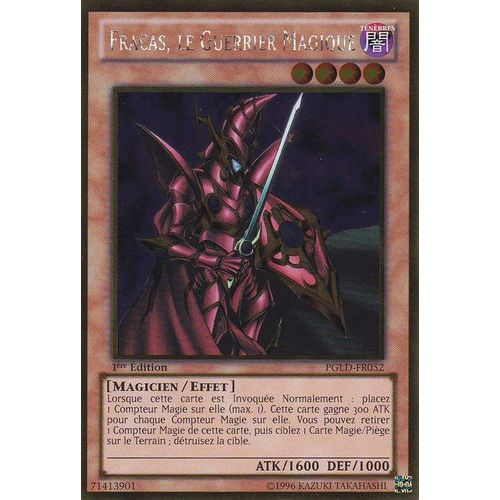 Pgld-Fr052 - Fracas, Le Guerrier Magique - Carte Yu-Gi-Oh! [Gold Rare - Vf]