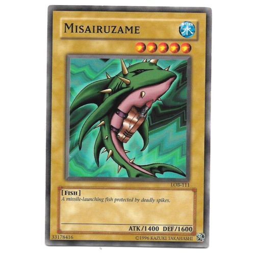 Misairuzame Lob-111 - Carte Yu-Gi-Oh ! (Uk)