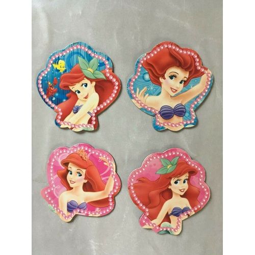 4 Magnets Disney Ariel La Petite Sirene