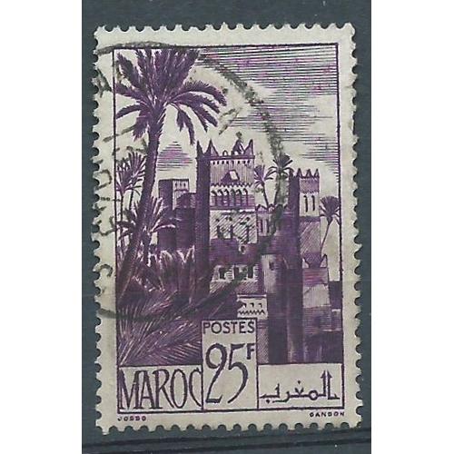 Maroc - Obl - 1947 B- Yt N° 265- Vues Sur La Ville