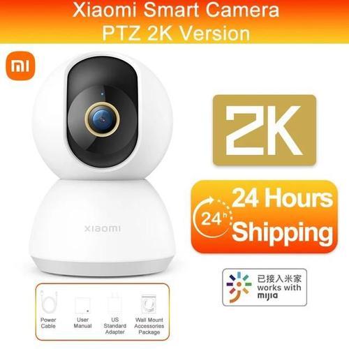 Ptz 2k Camera,Eu Plug-Original Xiaomi Smart Camera 2k 1296p Hd 360 Angle Indoor Baby Security Monitor Wifi Night Webcam Video Ip Camera Mi Smart Home