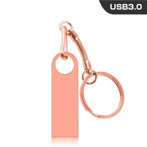 PEN DRIVE-Clé usb 3.0,support à mémoire de 2tb 64gb 256gb 128gb 512gb,disque flash en métal - Type Rose-1 TO