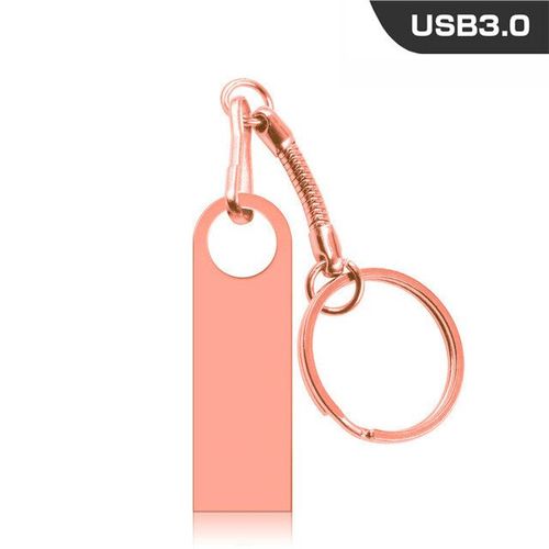 PEN DRIVE-Clé usb 3.0,support à mémoire de 2tb 64gb 256gb 128gb 512gb,disque flash en métal - Type Rose-2 TO