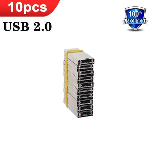 Clé Usb 2.0 de haute qualité,support à mémoire de 4GB 8GB 16GB 32GB 64GB 128GB,lecteur Flash - Type [10pcs USB 2.0]-4 GO