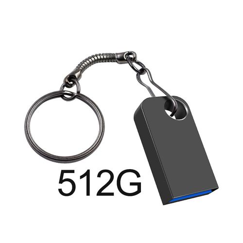 Mini clé USB haute vitesse,clé USB 3.0,clé USB portable,SSD,mémoire 1 To,2 To,512 Go,Super - Type dark gray 512GB #B