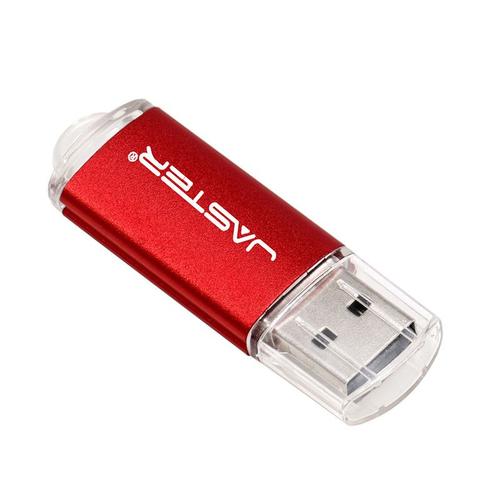 JASTER - Mini clé USB 2.0 en métal,4GB,8GB,16GB,32GB,64GB,128GB,disque flash - Type Red-4 GO