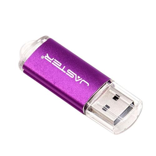 JASTER - Mini clé USB 2.0 en métal,4GB,8GB,16GB,32GB,64GB,128GB,disque flash - Type Purple-4 GO