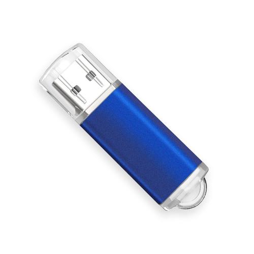 Clés USB 4 Go 8 Go 16 Go 32 Go 64 Go 128 Mo 1 Go 2 Go,50 pièces,prix bas - Type Blue-50PCS-16GB X50PCS #A