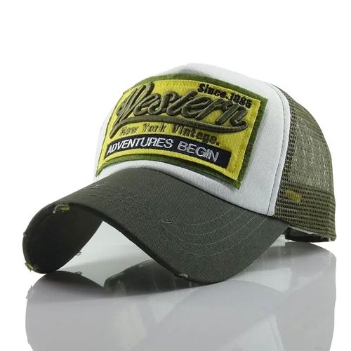 Chapeaux De Camionneur Vintage Pour Hommes Et Femmes,Casquettes De Baseball Brodées En Maille Respirante,Snapback,Chapeau De Papa D'été,New York Occidental,Depuis 1985