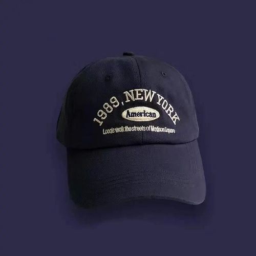 Coréen Rétro Baseball Chapeau Femmes Automne Hiver Polyvalent Ins Rue Lettre Brodé Casquettes D'été Couple Hommes