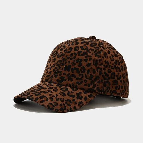 Casquette De Baseball Unisexe Imprimé Léopard,Queue De Cheval,Chapeaux De Sport Hip Hop,Accessoires