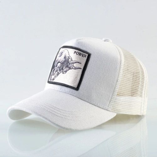 Casquette De Baseball Pour Hommes Et Femmes,Style Hip Hop,Avec Animaux Brodés,En Maille Respirante,Streetwear,Été