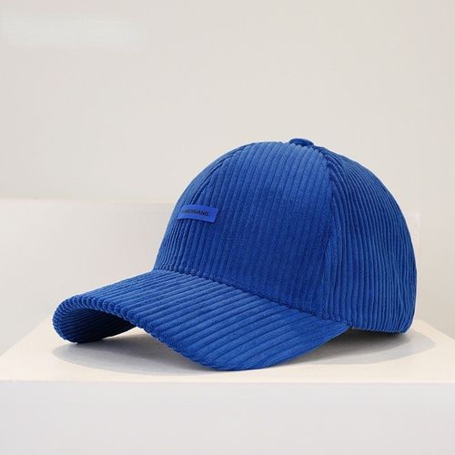 Casquette De Baseball En Velours Côtelé Pour Femme,Chaude,Rigide,Version Coréenne,Pour Couple,Avec Visière Solaire
