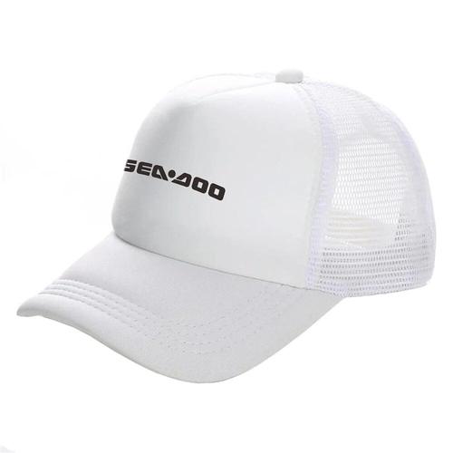 Casquette De Baseball Unisexe Pour Hommes,Chapeau De Camionneur,Chapeau D'été Cool,Filet En Maille,Seadoo Moto,Mz-139