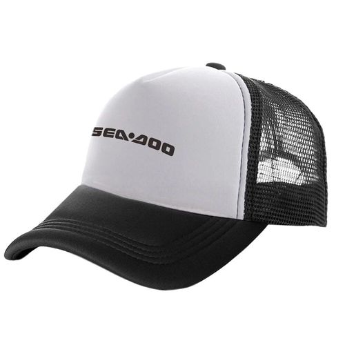 Casquette De Baseball Unisexe Pour Hommes,Chapeau De Camionneur,Chapeau D'été Cool,Filet En Maille,Seadoo Moto,Mz-139