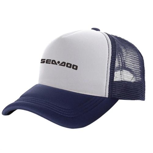 Casquette De Baseball Unisexe Pour Hommes,Chapeau De Camionneur,Chapeau D'été Cool,Filet En Maille,Seadoo Moto,Mz-139