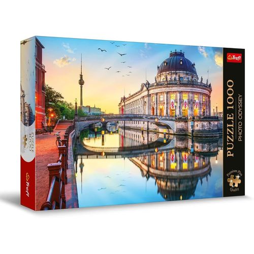 Premium Plus Quality Puzzle Photo Odyssey: Le Bode-Museum À Berlin, Allemagne - 1000 Pièces, Série De Photos Uniques, Pièces Parfaitement Assorties, Pour Adultes Et Enfants À Partir De 12 Ans