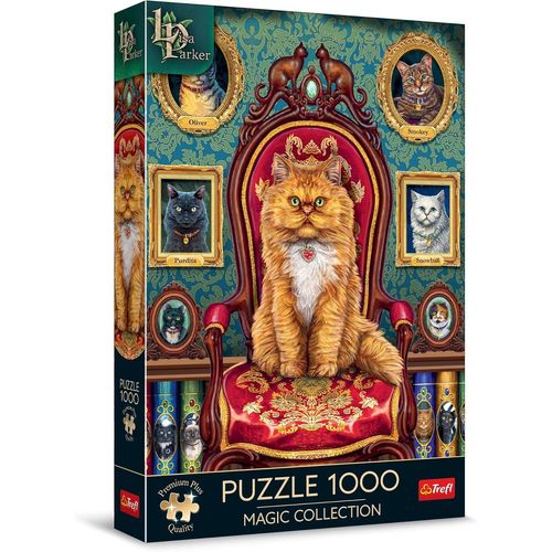 Premium Plus Quality Puzzle Magic Collection : La Folie Des Chats - 1000 Pièces, Série Pleine D¿Images Magiques,Pièces Parfaitement Assorties, Pour Adultes Et Enfants À Partir De 12 Ans