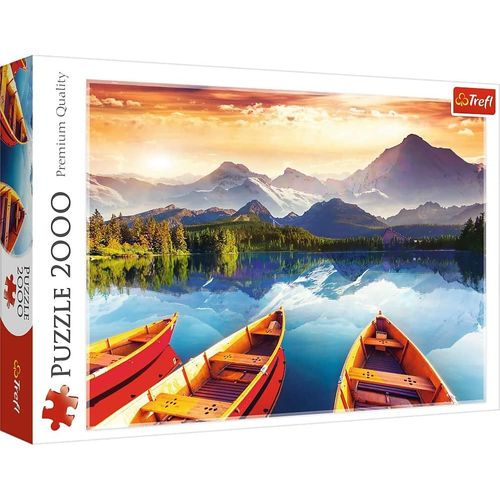 2000 Pièces Qualité Premium Pour Adultes Et Enfants À Partir De 12 Ans Puzzle, Tr27096, Lac De Cristal