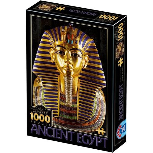 Puzzle 1000 Teile-Antikes Ägypten: Tutanchamun Pièces-Egypte Antique : Toutankhamon, 74836, Multicolore