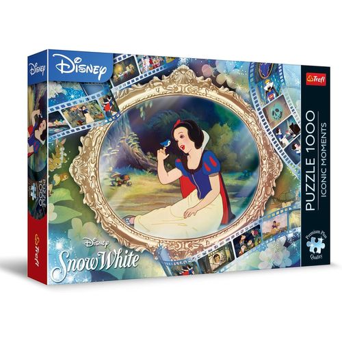 Qualité Premium Plus Puzzle Iconic Moments : Blanche-Neige - 1000 Pièces, Série De Puzzles Avec Les Personnages Préférés, Pour Adultes Et Enfants À Partir De 12 Ans
