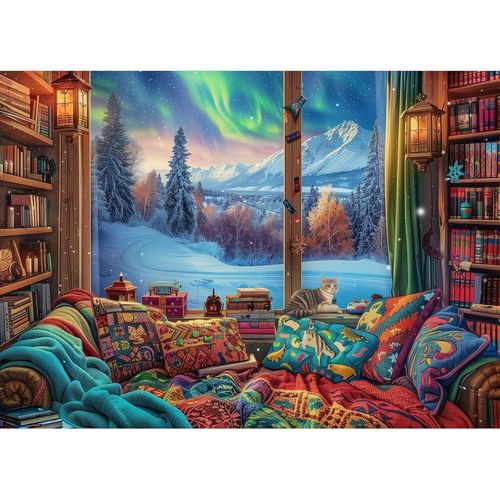 Puzzle De 1000 Pièces Pour Adultes Puzzle De Noël Pour Enfants À Partir De 14 Ans - 70 X 50 Cm